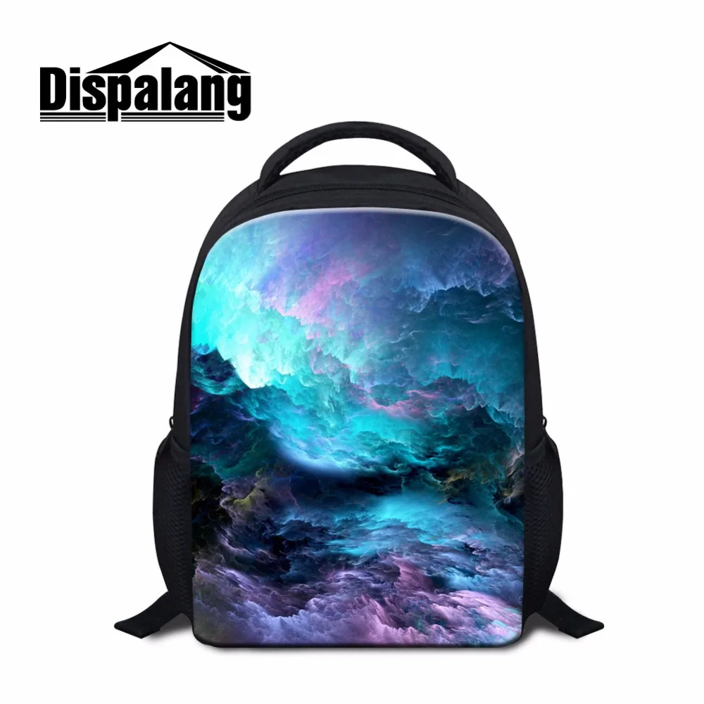 

Personalized Kindergarten Backpack Galaxy Pritned Small Backpack for Kids Little Children Bookbags Girls Lightweight Back Pack