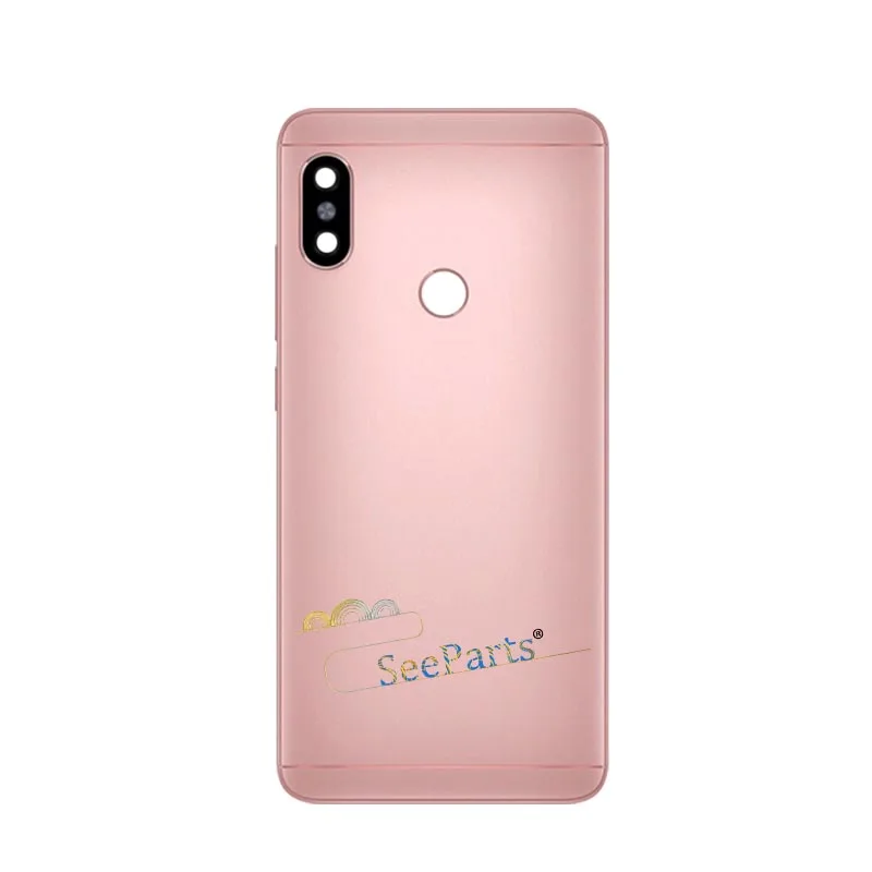 Rear Housing For Xiaomi Redmi Note 5 Pro Battery Back Cover Replacement Parts Note5 Pro Back Cover With Lens Buttons