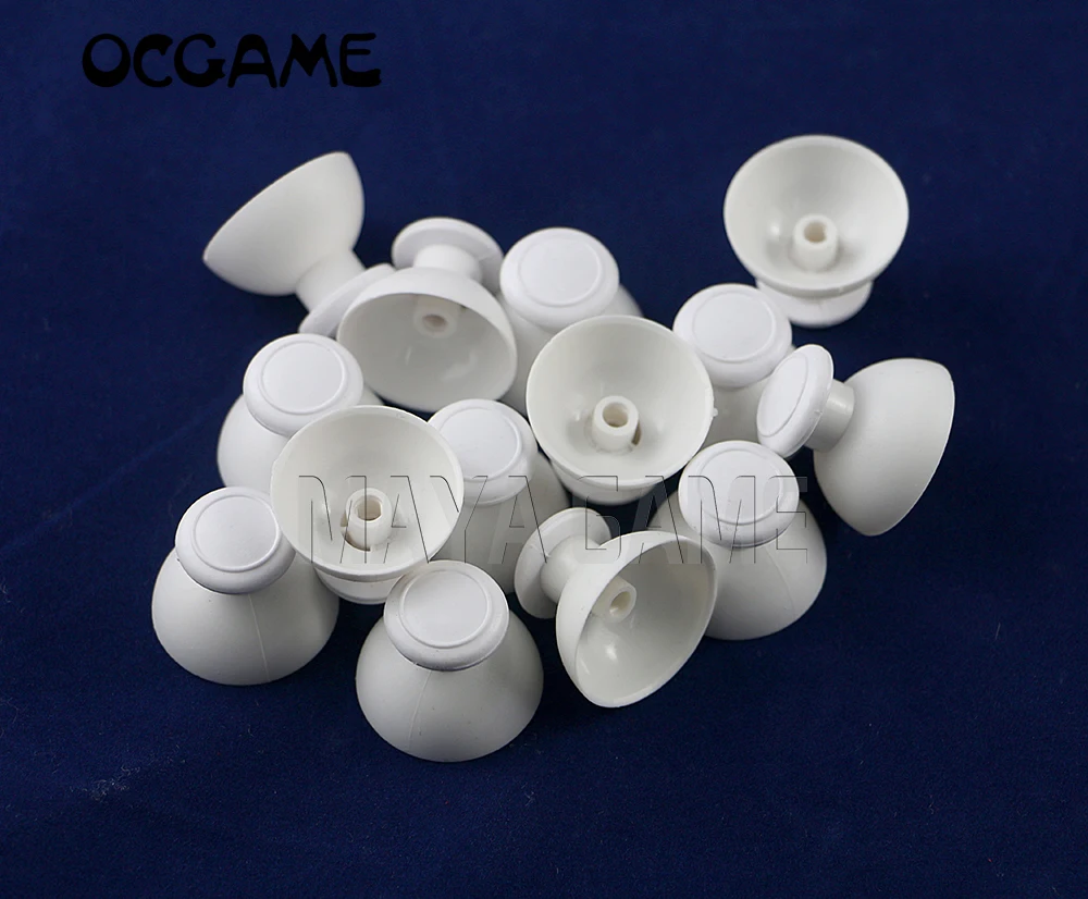 

OCGAME Analog Thumbsticks Cap Analog Thumb Grip Stick Cap For Nintendo wii Controller 3D Joystick Cap White 200pcs/lot