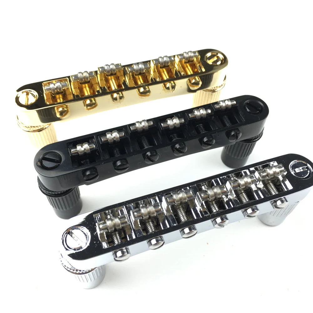 Tune-O-Matic Roller Saddle Guitar Bridge For Gibson EPI Les Paul LP SG Style 6 String Electric Guitar Part Made in Korea BM005