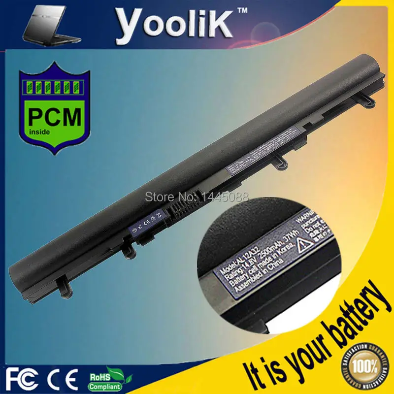 AL12A32 Laptop Battery for Acer Aspire z5we1 e1-570 e1-570g V5-531 V5-551 V5-551G V5-571 V5-571G V5-571P V5-431 V5-471 4ICR17/65