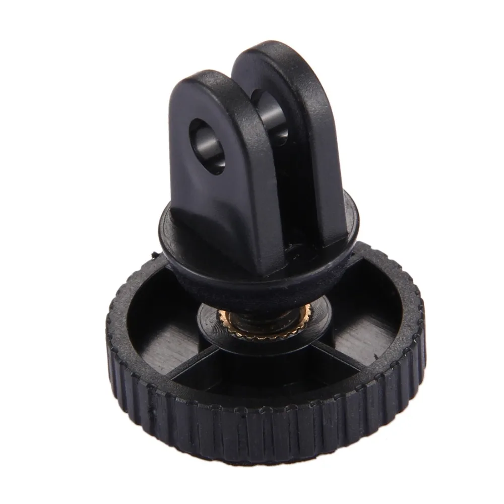 PULUZ 1/4 inch Screw Tripod Mount Adapter for GoPro Hero12 11 10 9 8 Black/ Insta360/ DJI 5mm Diameter Screw Hole 3.3cm Diameter