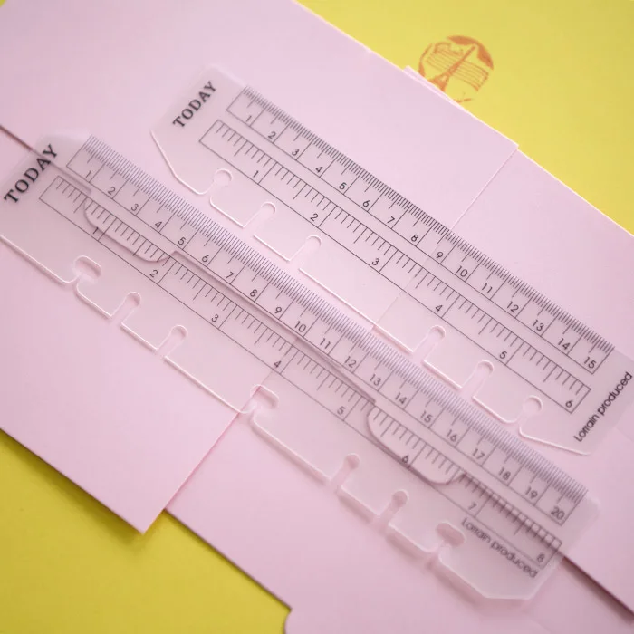 A5 A6 A7 notepad loose leaf bookmark loose-leaf notebook foot scrub transparent today quick page finder