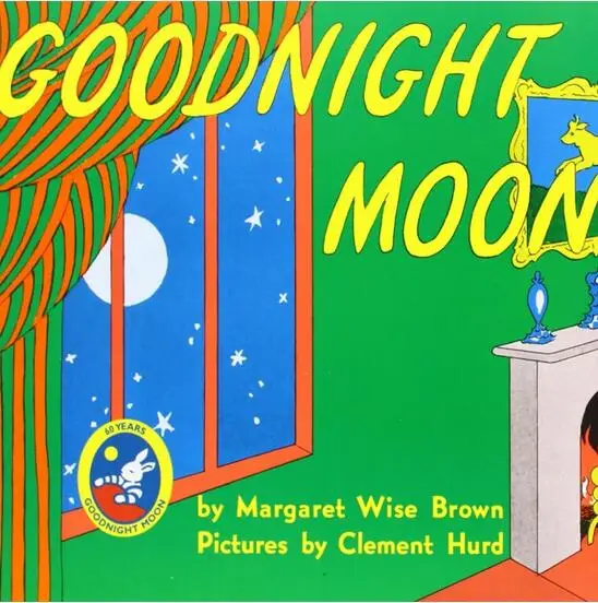Goodnight Moon الإنجليزية كتاب مصور للأطفال القصص المصورة الوالدين والأطفال قراءة libro de chicos