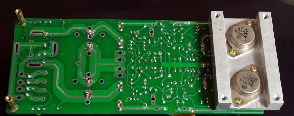 Gold tube ON MJ15024 MJ15025 60V 13A High current positive and negative output regulated power supply board