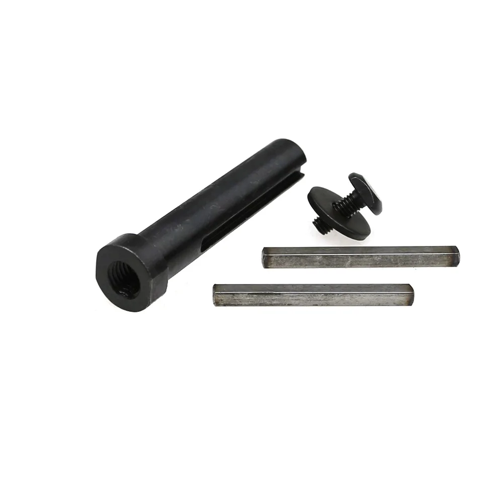 1 piece 100mm*19mm Polishing Wheel Axle Connection Rod used on Angle Grinder 100 115 125 become Polisher