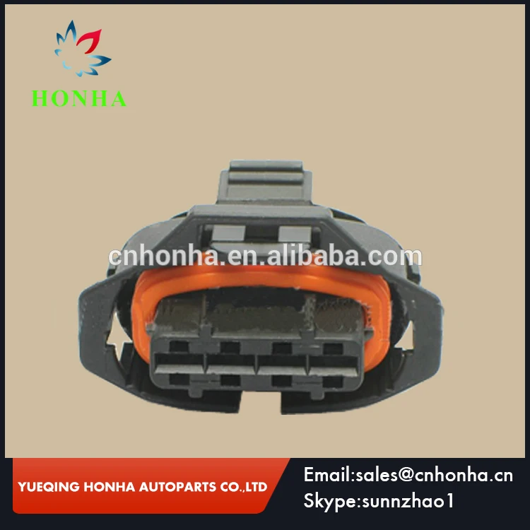 

Free shipping 4 pin waterproof female auto housing 4 way Connector