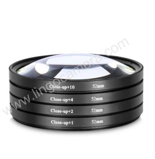 Close Up Macro Lens Filter Kit Set for Canon Nikon Sony Olympus Pentax