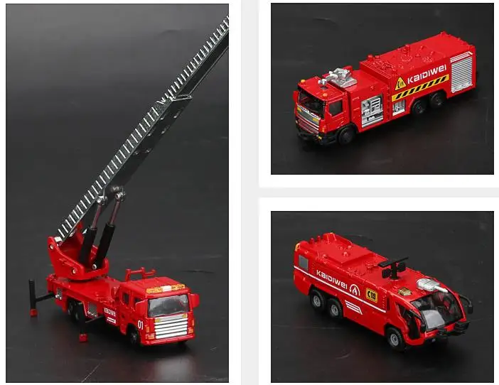 50% discount fire cars,high simulation engineering vehicle model,1: 72 alloy fire toys,metal castings,free shipping