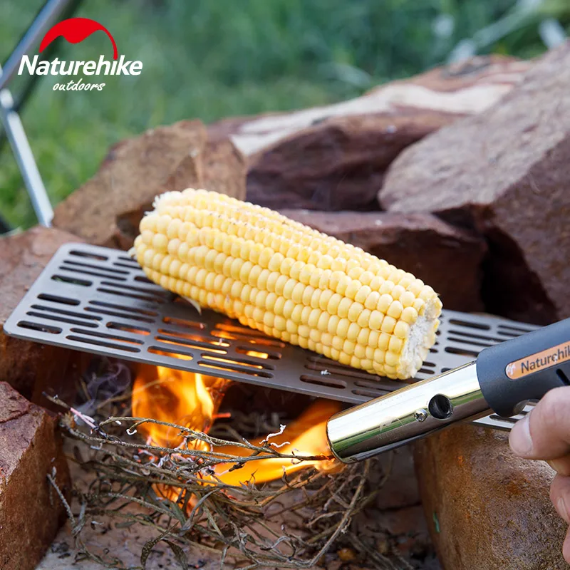 Naturehike Outdoor BBQ Plate Titanium Alloy Barbecue Dish Portable Picnic Barbecue Grill Lightweight High Strength