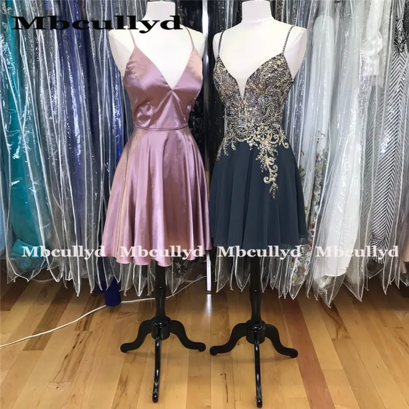 Elegant Short Knee Length Bridesmaid Dresses 2023 With Pockets Cheap Sale Dress For Wedding Party Girls vestido de festa longo