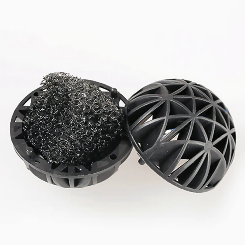 20/50/100pcs D16mm Filter Balls Aquarium Pond Reef Bio Black Fish Tank Air Pump Canister Biochemical Cotton Filter Sponge Media