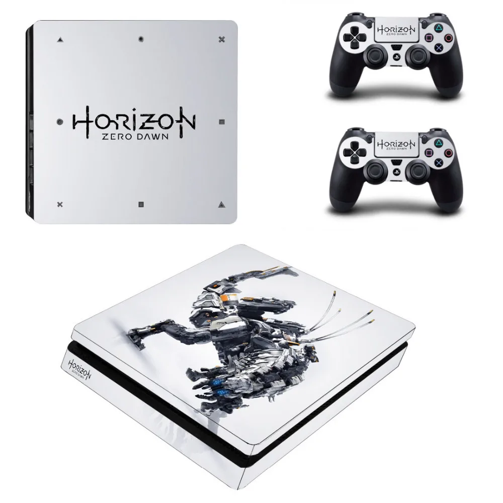 Horizon Zero Dawn PS4 Slim Skin Sticker per Sony PlayStation 4 Console e Controller per Dualshock 4 PS4 Slim Sticker Decal