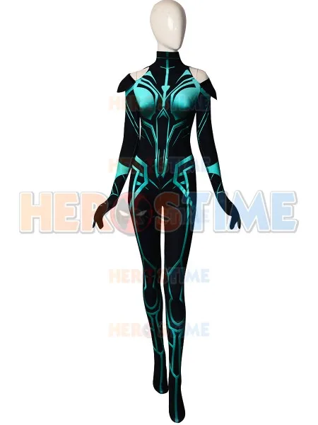 Hela of Ragnarok-Disfraz de LICRA para mujer, traje de Cosplay con estampado 3D, Zentai, para Halloween