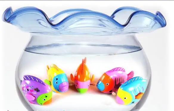 Fish Wind Up Toys Clockwork Toy Baby Kid Running Spring Water Toy Children Newborn Baby Mini Pet Animal YH992