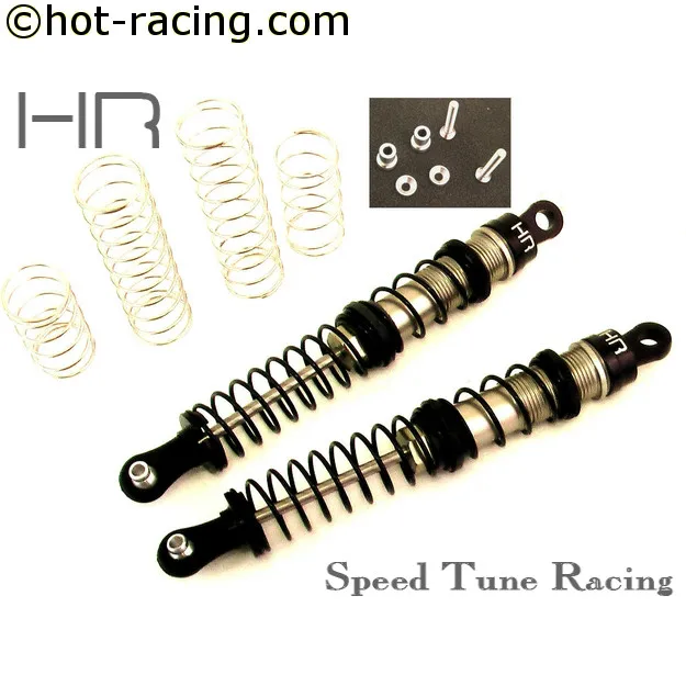 

HR двойная пружина Жесткий анодированный резьбовой шок с Accent fit Axial Wraith 4WD