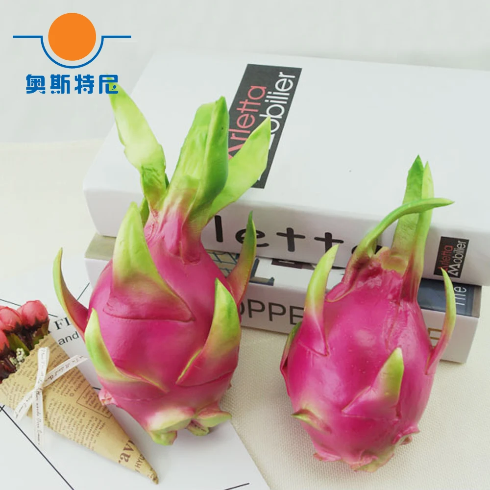 High imitation artificial Fake pitaya Fruit artifical pitaya&artificial plastic fake simulated pitaya