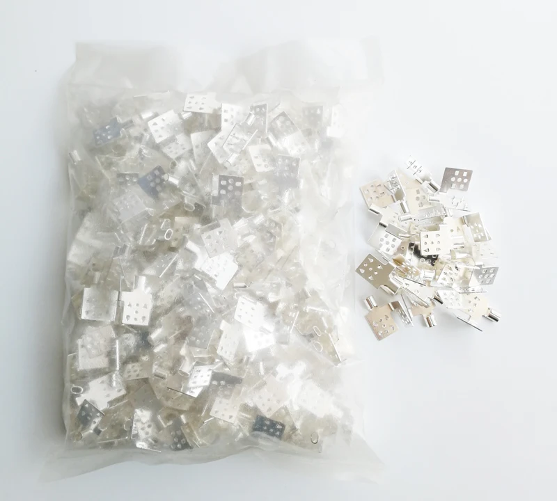 Heating film connection Clips X 100 pieces/lot used for far infrared heating film, Clips for connect cable and heating film