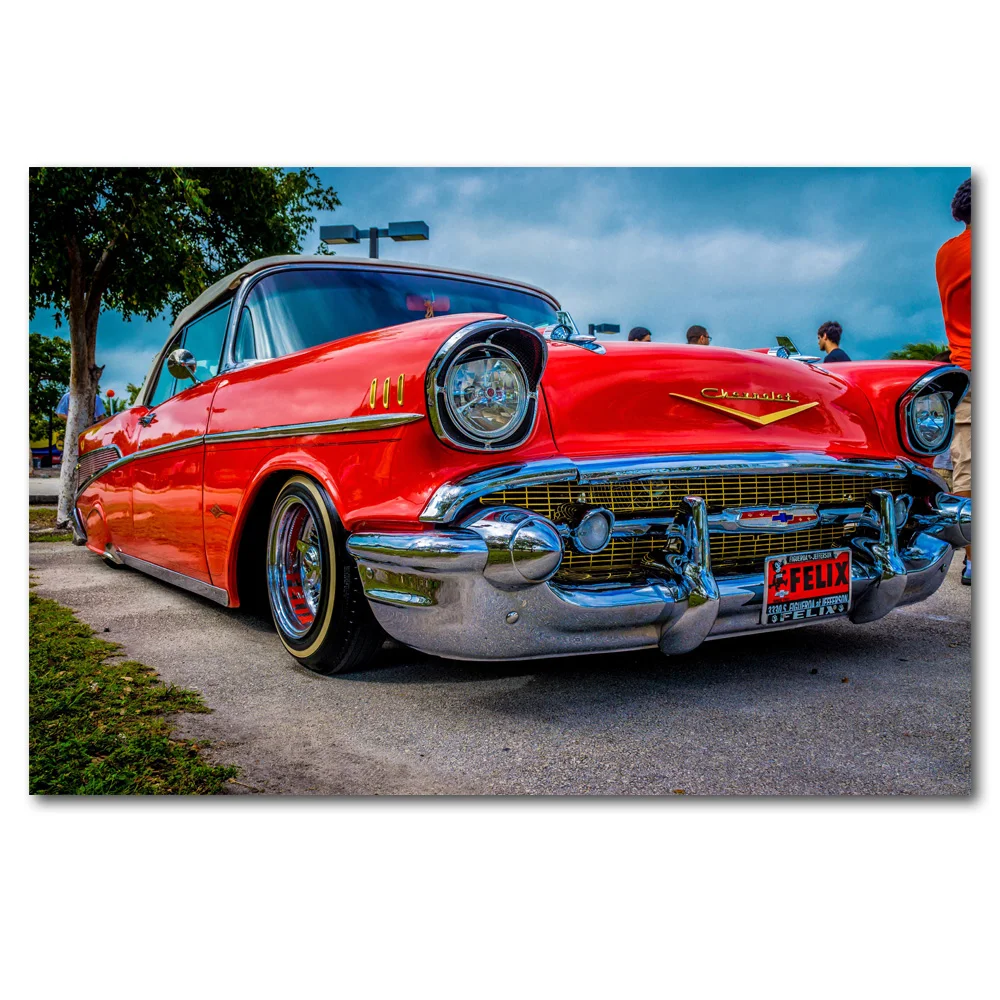 Lowrider Car custom tuning Retro Car Wall Art Posters Canvas Art Prints Art Paintings For Living Room Decor