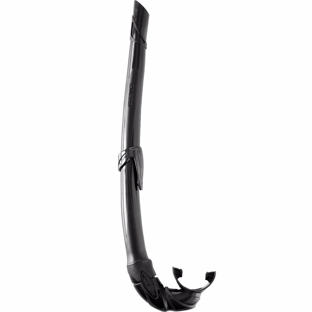 

Cressi Corsica Snorkel for Scuba Diving Freediving and Spearfishing Flexible Rubber Breathing Tube