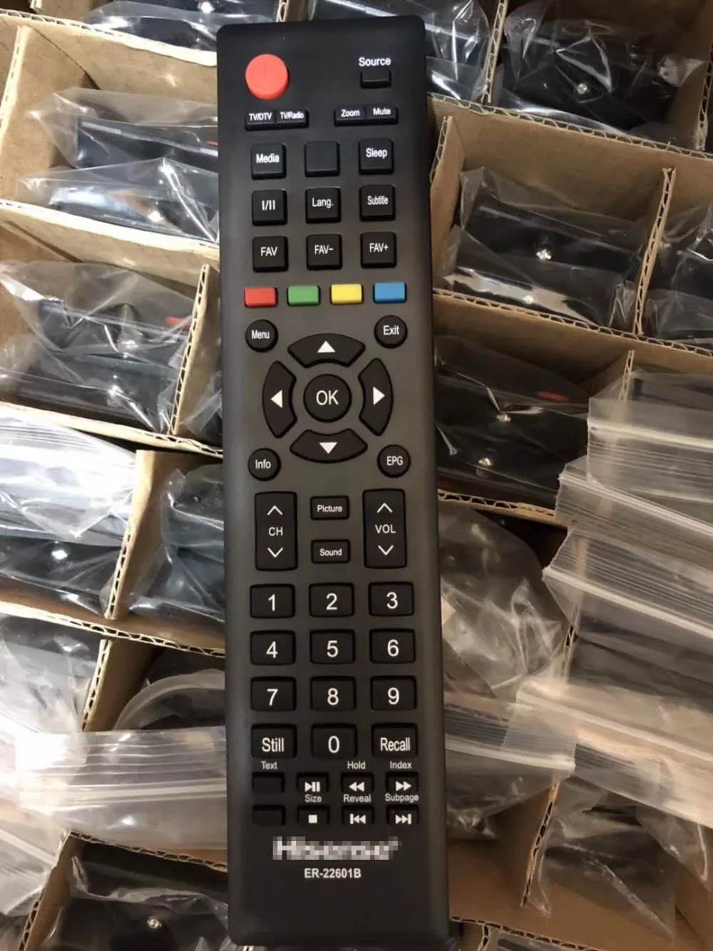 ORIGINAL REMOTE CONTROL ER-22601B FOR HISENSE AND CONDOR TV