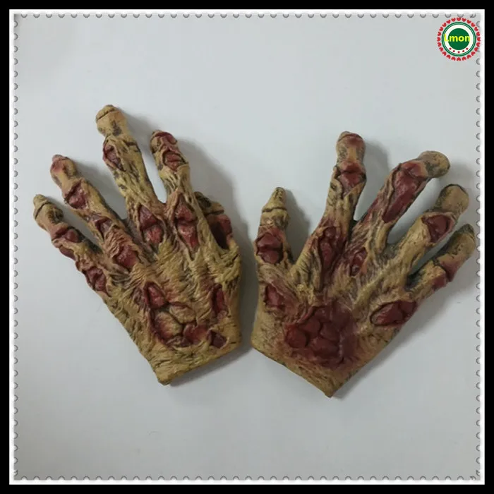

Halloween Classic Adult Mask Festival Party Supplies Horror Mask Latex Scary Halloween Hand Mask gloves