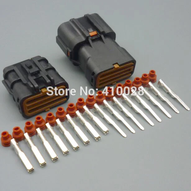 shhworldsea 5/30/100sets 8P kit 2.0mm female male  auto electrical wiring harness connector 7123-7484-40  7222-7484-40