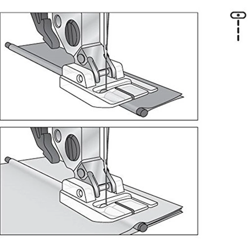 Welting Foot #820530096 For Pfaff sewing machine 5BB5231