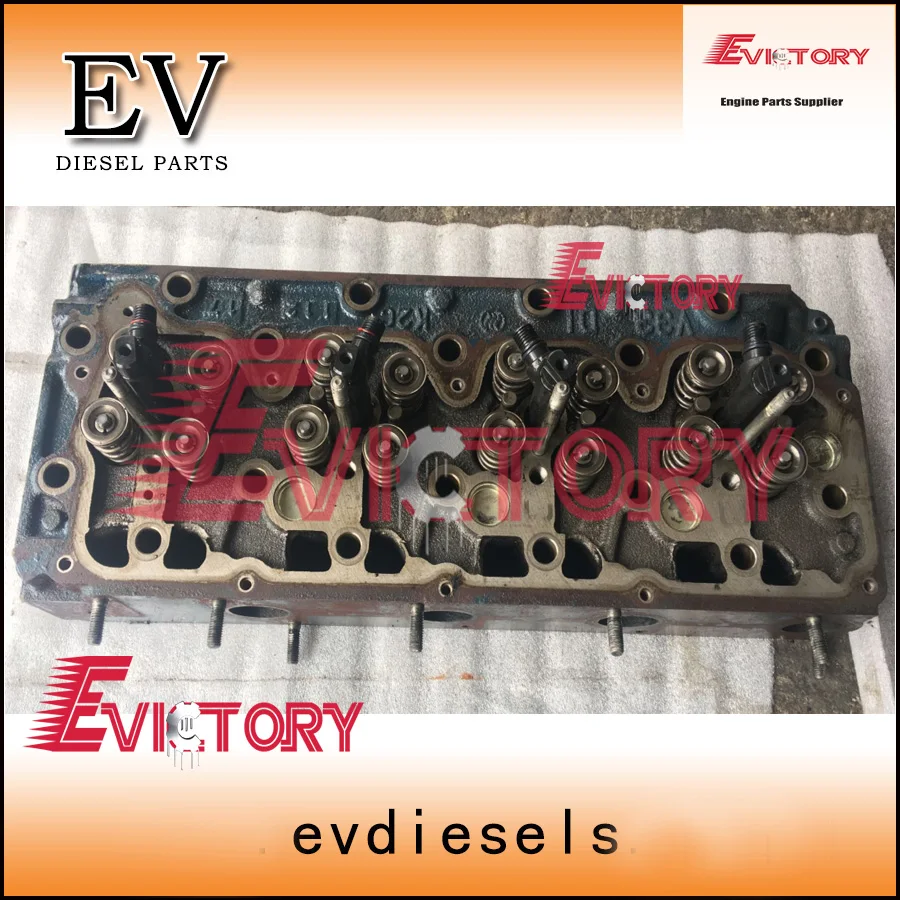 For Kubota  16 Valves type  V3300 V3300T V3300-DI compelete cylinder head genuine type