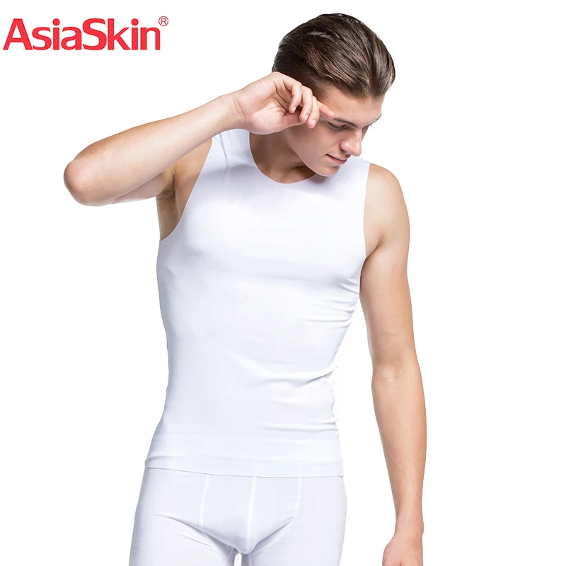 Mens Singlet Underwear Bodysuit Undershirt Men Spandex Camiseta Termica Seamless High Elastic Wide Shoulder Basic Underwear Men