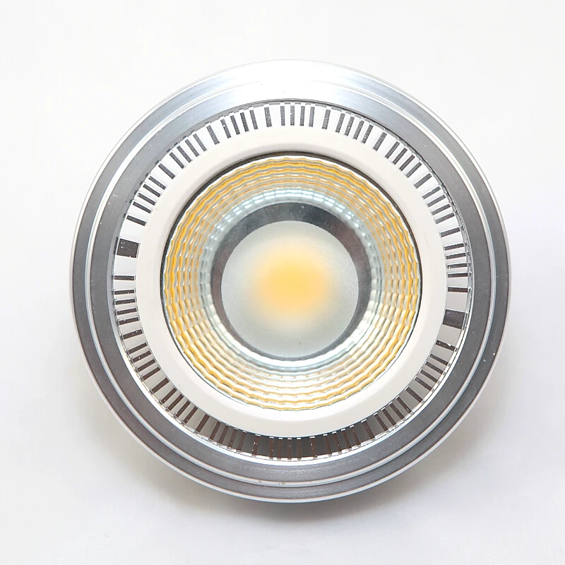 높은 전력 15W COB LED 스포트 라이트 AR111 LED 빛 ES111 QR111 LED 통 Recessed 천장 조명 알루미늄 DC12V AC85-265V