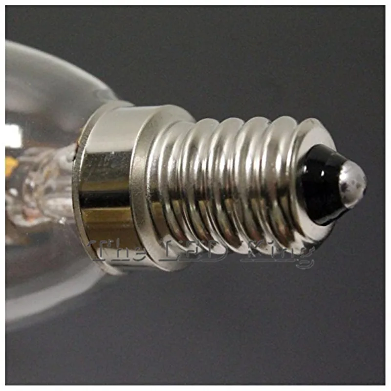 Super Bright Edison LED lamp C35 E14 LED candle light Filament Retro Clear Lamp 6W 18W 220V 240V Cold Warm White for Chandelier