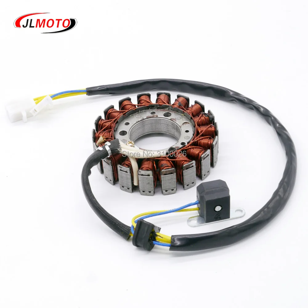 104mm Magneto Generator Stator Coil Fit For Scooter Majesty YP250 Linhai VOG 250 257 260 300 LH170MM AEOLUS BMS 260 Diamo 257