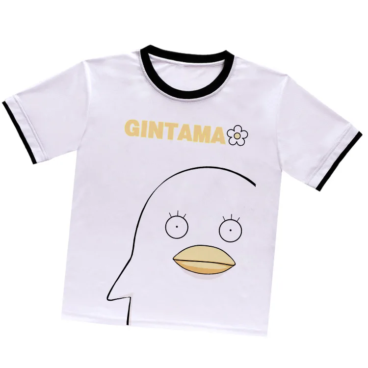 

GINTAMA O-Neck T-shirt anime short-sleeved T-shirt summer cosplay