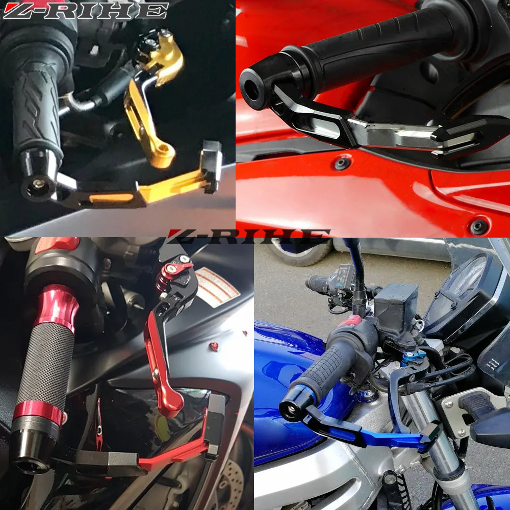 العالمي 7/8 "22 مللي متر دراجة نارية المقود الفرامل عتلات الفاصل حامي الحرس لكاواساكي Z650 النينجا 650R/ER-6F/ER-6N Z800 Z1000