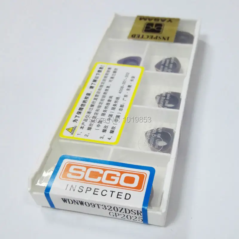 إدراج كربيد SCGO JDNW09T320ZDSR gp12vwdnw09t320zdsr لقاطع الطحن عالي الأداء AJX09