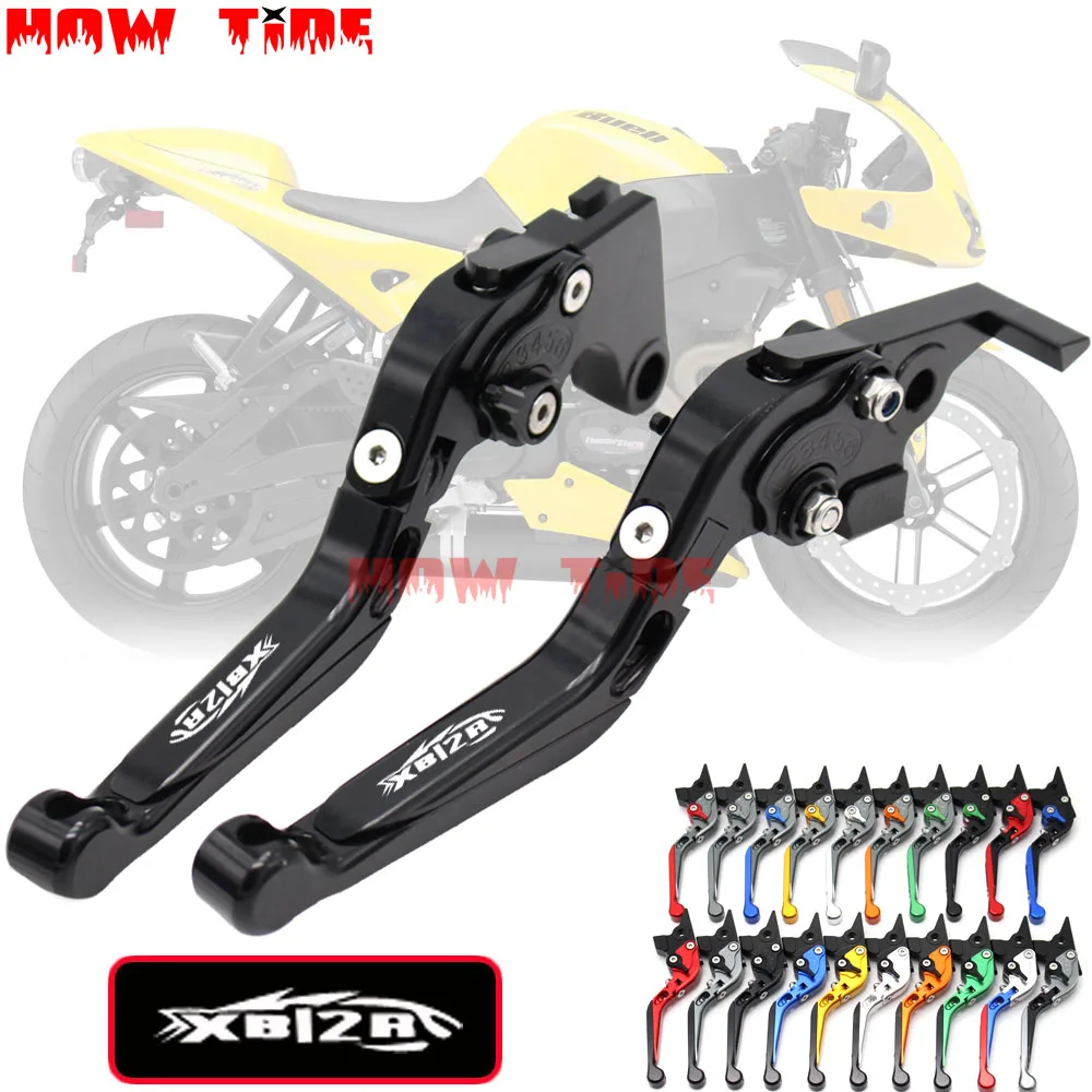 Motorcycle foldable and expandable CNC Moto adjustable clutch brake lever for Buell XB12R XB 12R 2009