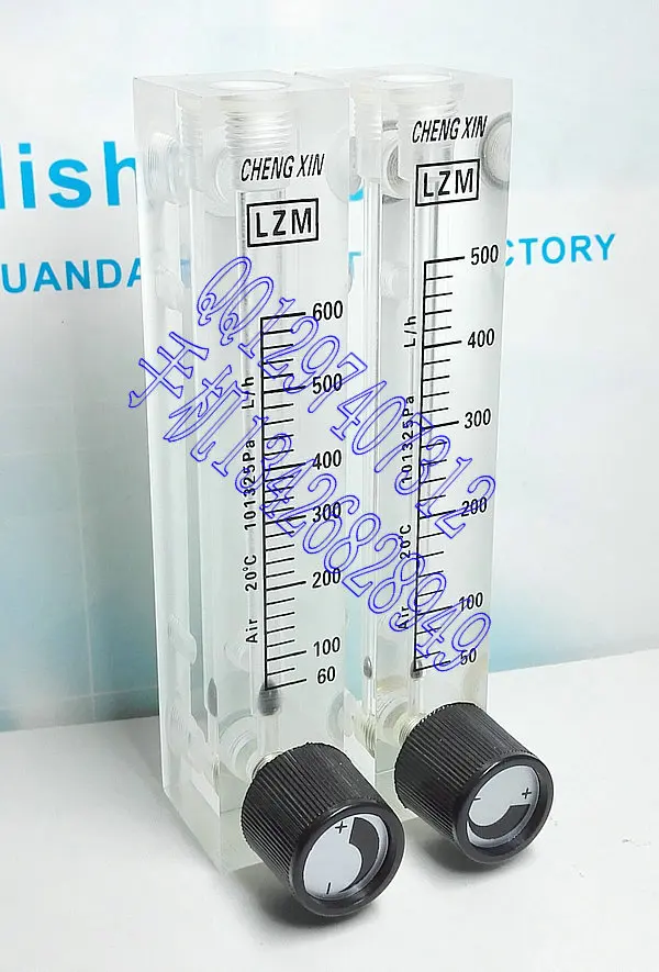 

LZM-9T adjustable panel air flow meter 50-500L/h