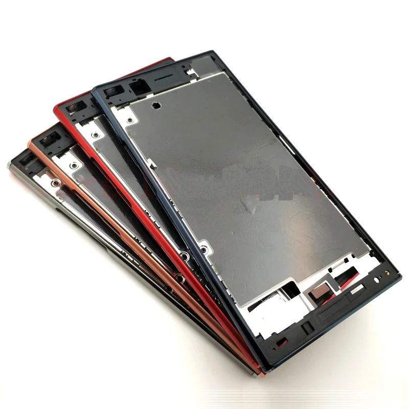 LCD Display Housing For Sony Xperia XZ Premium G8142 XZP Front LCD Plate Middle Frame Bezel Chasis Housing Cover Spare Parts