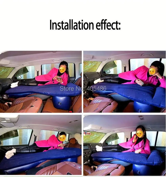 DHL Travel Bed Car front /Back Seat Cover Mattress Car Inflatable car Bed for  FOR AUDI A1 A4 (B8) A5 S5 Q5 TT/ PASSAT R36 5D