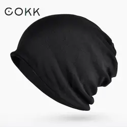 COKK Beanie Stocking Hat Male Winter Hats For Women Men Unisex Knitted Cap Mens Skullies Beanies Warm Turban Hat Female Bonnet