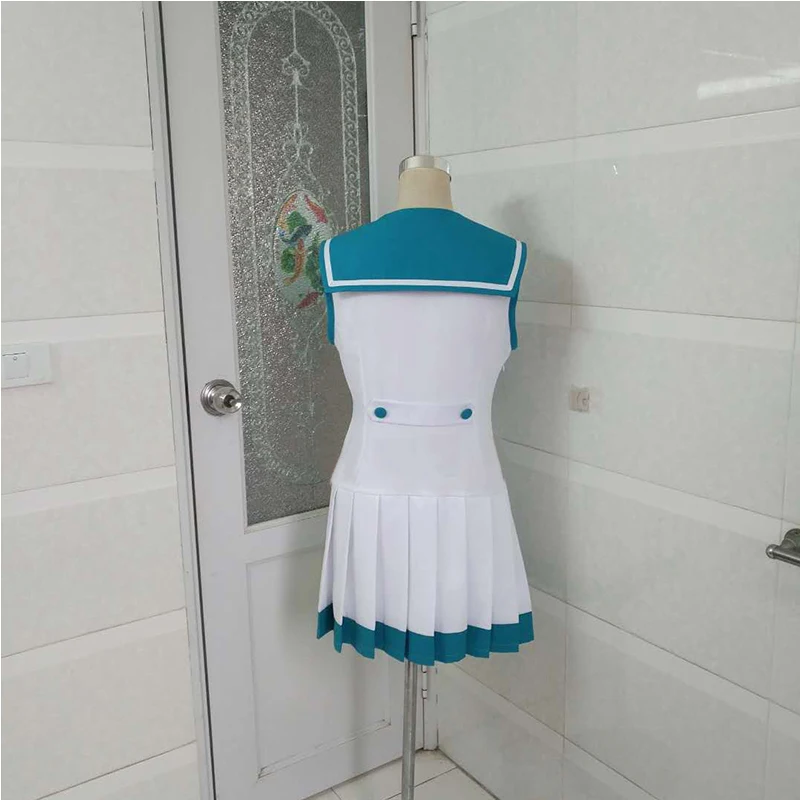 Anime Cosplay Mukaido Manaka Hiradaira Chisaki Shool uniform Halloween Costume Customized