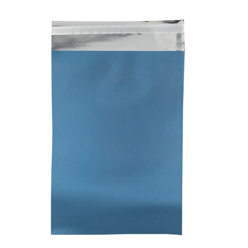 

Ice blue 18 x 25cm, matte plastic poly mailer bag 7x10 Plastic Package Self-Adhesive Envelope Mailing Bag