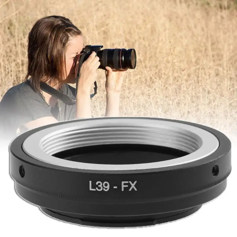 L39-FX Camera Lens Adapter for LEICA M39 Screw Lens to for Fujifilm X-Pro1 Camera Lens Adapter Manual Focus Lens Adapter Ring