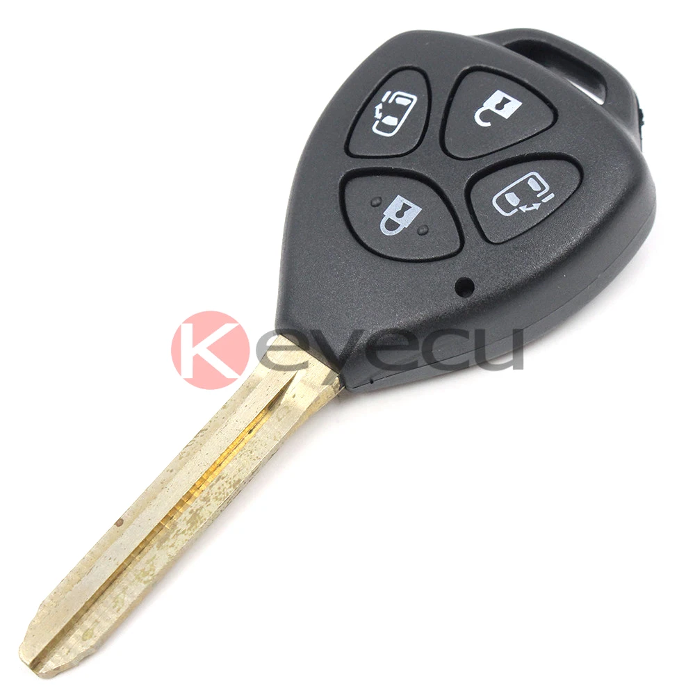 KEYECU Replacement Remote Key Fob 4 Button 314.3MHz With 4D67 Chip for Toyota Noah Voxy Estima Alphard 2001 2002 2003 2004