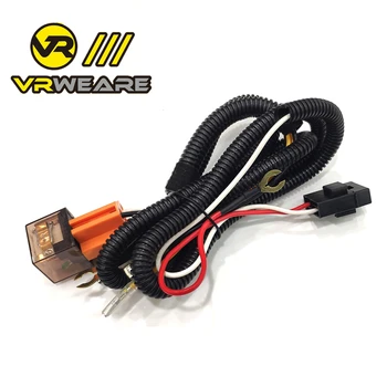 Universal 12V Horn cable Relay  For Grille Mount Blast Tone Horns motorcycle horn wire Wiring Harness Kit Car Truck Relay Fuse
