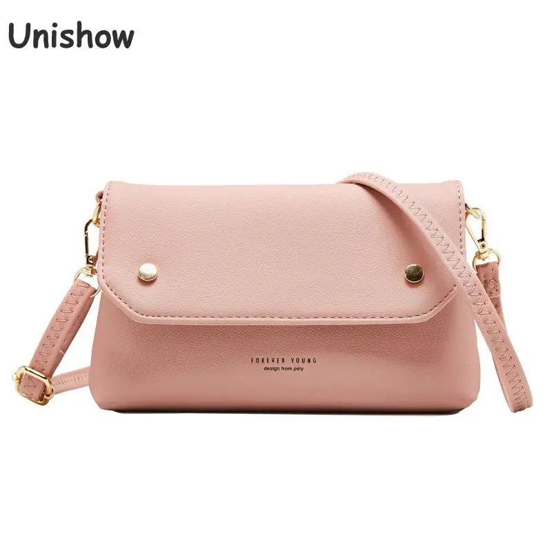 

Pu Leather Women Shoulder Bags 2022 Crossbody Bags For Women Brand Designer Simple Casual Lady Messenger Bag