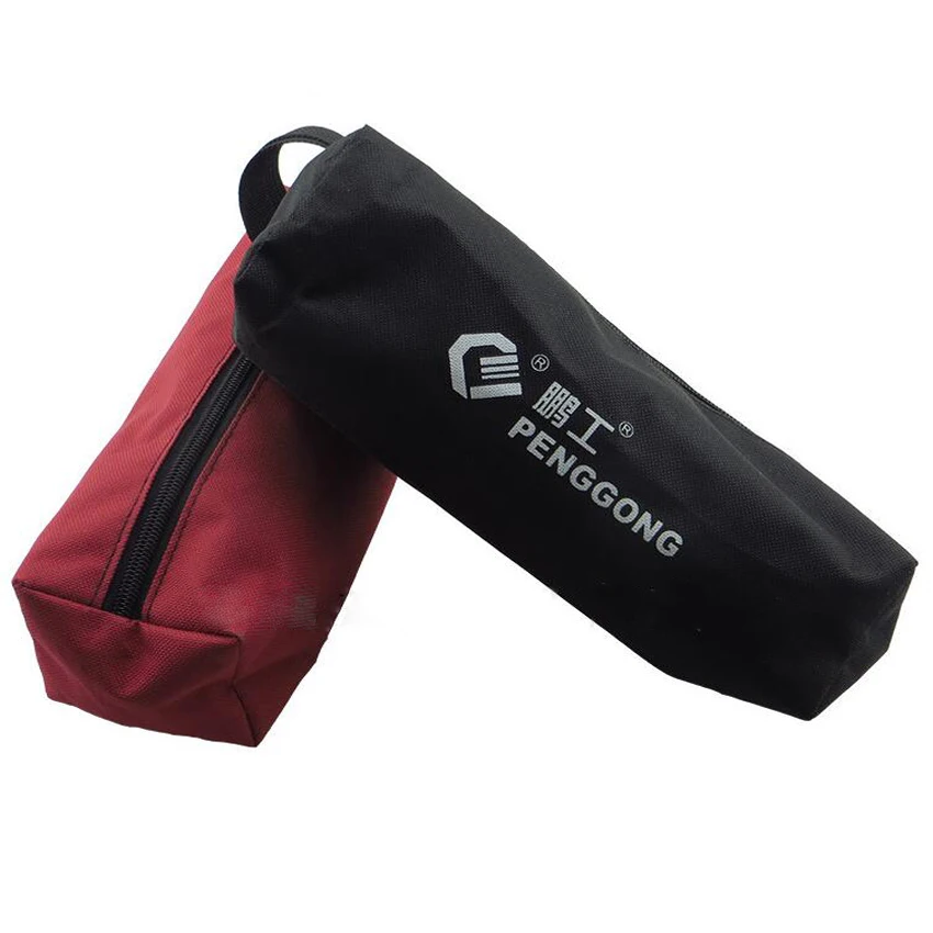 Bolsa de herramientas de almacenamiento multicolor, bolsa de utilidad, lona Oxford, impermeable, multifuncional, pequeña pieza de Metal con asa de transporte, 1 ud.