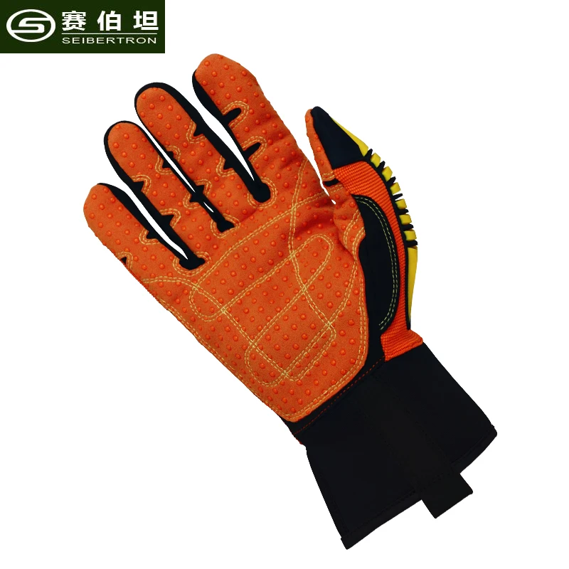 Seibertron High-Vis Gloves Waterproof Oil Resistant Anti-impact Humanized Design Effective Protection Of Hands Outdoor Gloves