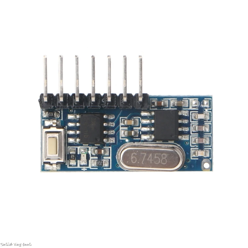 433 MHz RF Code Learning Receiver Module 1527 Wireless 4 Output Channel For Remote Control 4XFD